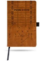 Penn State Nittany Lions Laser Engraved Small Notebook and Folder - Brown