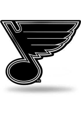 St Louis Blues Molded Car Emblem - Silver