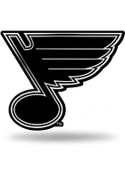 St Louis Blues Molded Car Emblem - Silver