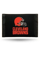 Cleveland Browns Nylon Mens Trifold Wallet