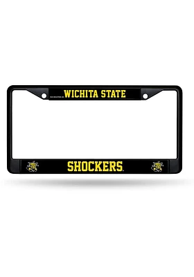 Wichita State Shockers Colored Chrome License Frame