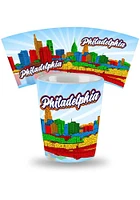 Philadelphia Skyline Ceramic Shot Glass