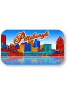 Pittsburgh Skyline Crystal Magnet