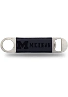 Michigan Wolverines Black Bar Blade Bottle Opener