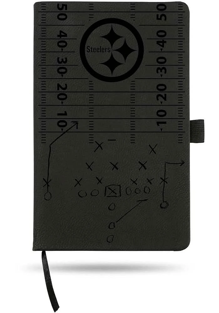 Pittsburgh Steelers Black Color Notebook and Folder - Black