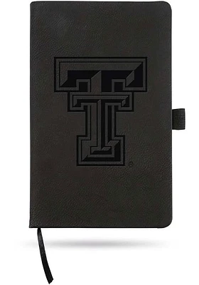 Texas Tech Red Raiders Black Color Notebook and Folder - Black