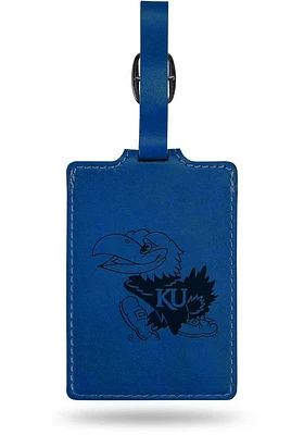 Kansas Jayhawks Blue Royal Luggage Tag