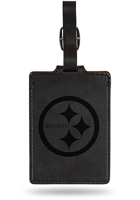Pittsburgh Steelers Black Black Luggage Tag