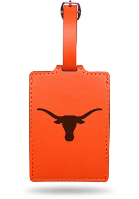 Texas Longhorns Burnt Orange Orange Luggage Tag