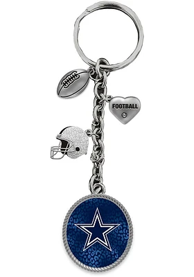 Dallas Cowboys Charm Keychain