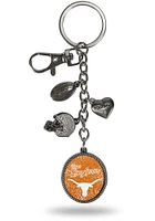 Texas Longhorns Charm Keychain