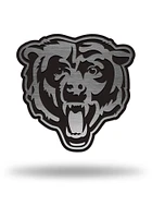 Chicago Bears Antique Nickel Car Emblem - Silver