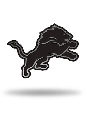 Detroit Lions Antique Nickel Car Emblem - Silver