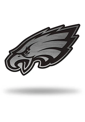 Philadelphia Eagles Antique Nickel Car Emblem - Silver