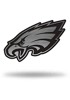 Philadelphia Eagles Antique Nickel Car Emblem - Silver