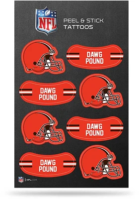 Cleveland Browns 8 Pack Tattoo