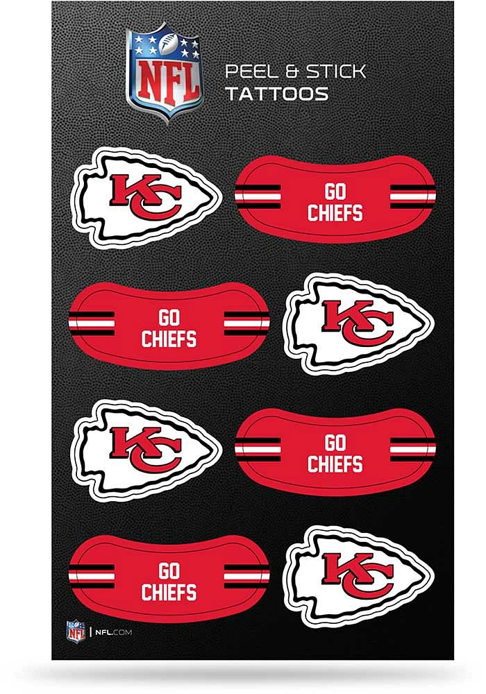 Kansas City Chiefs 8 Pack Tattoo
