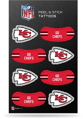 Kansas City Chiefs 8 Pack Tattoo