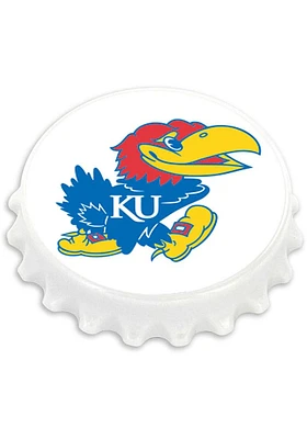 Kansas Jayhawks Bottle Cap Opener Magnet