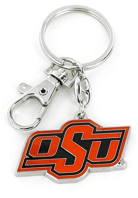Oklahoma State Cowboys Heavyweight Keychain - Orange