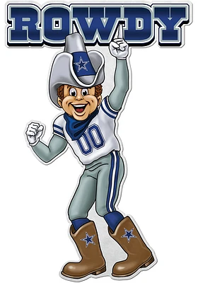 Dallas Cowboys Mascot Pennant - Blue
