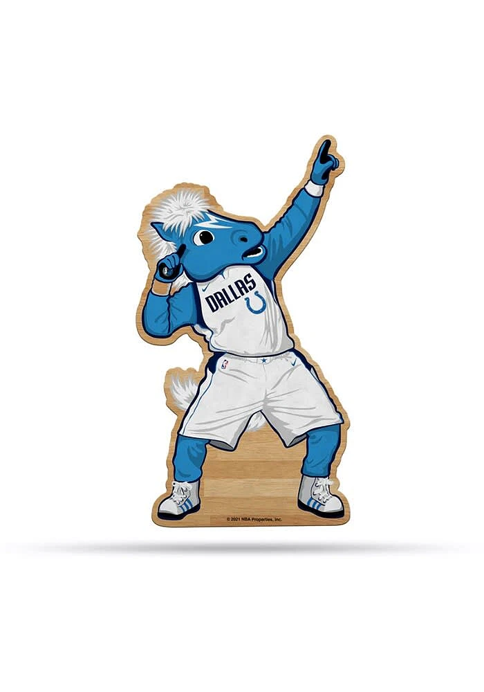 Dallas Mavericks Team Mascot Pennant - Blue