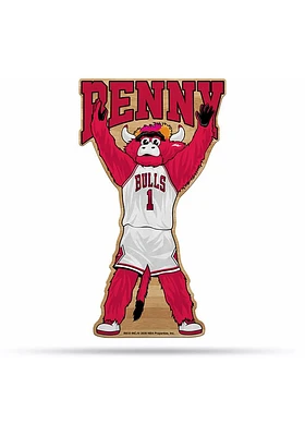Chicago Bulls Mascot Pennant - Red