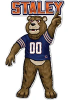 Chicago Bears Mascot Pennant - Orange