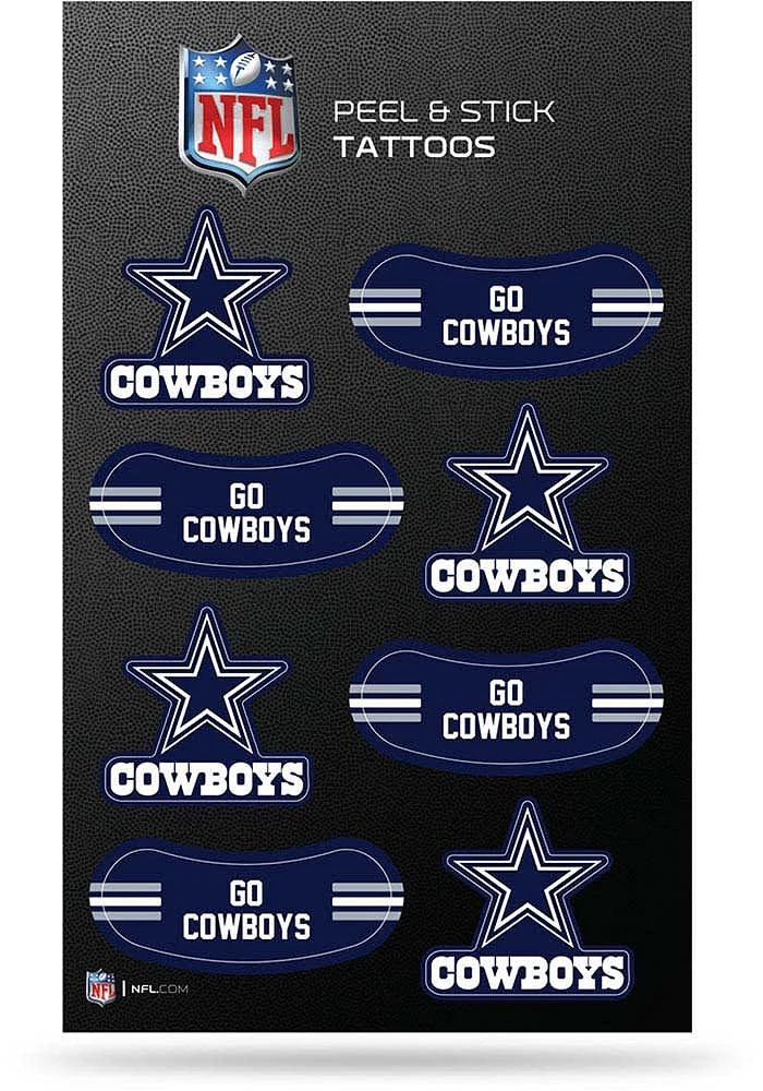 Dallas Cowboys 8 Pack Tattoo