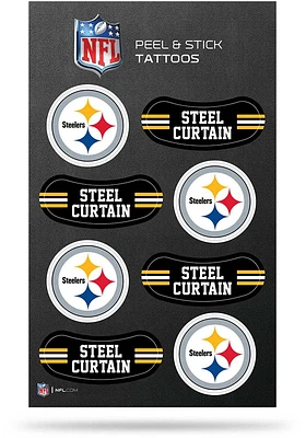 Pittsburgh Steelers 8 Pack Tattoo