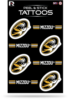 Missouri Tigers 8 Pack Tattoo