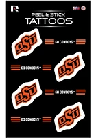 Oklahoma State Cowboys 8 Pack Tattoo
