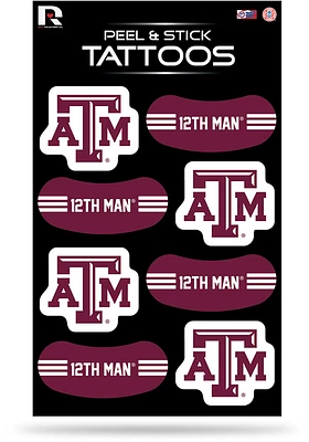 Texas A&M Aggies 8 Pack Tattoo