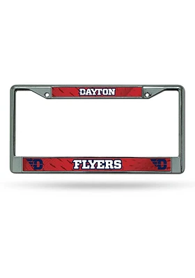 Dayton Flyers Chrome License Frame