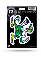 Notre Dame Fighting Irish Die Cut Auto Decal - Green