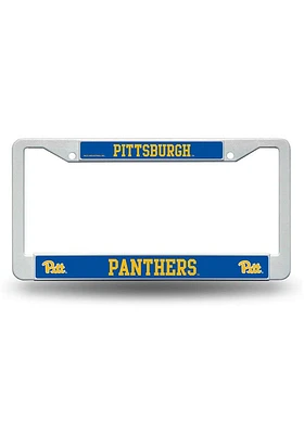 Pitt Panthers Plastic License Plate Frame - Blue