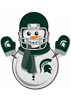 Michigan State Spartans Snowman Pennant - Green
