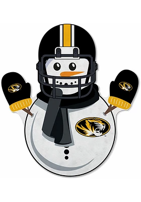Missouri Tigers Snowman Pennant - Gold