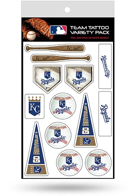 Kansas City Royals Variety Pack Tattoo