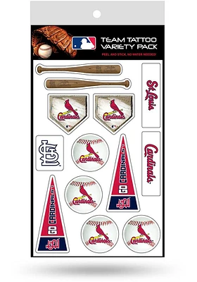St Louis Cardinals Variety Pack Tattoo
