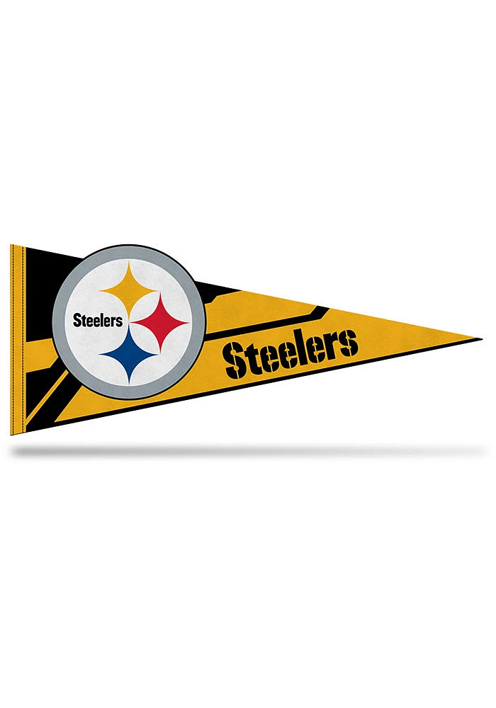 Pittsburgh Steelers NFL Logo Pennant Pennant - Yellow