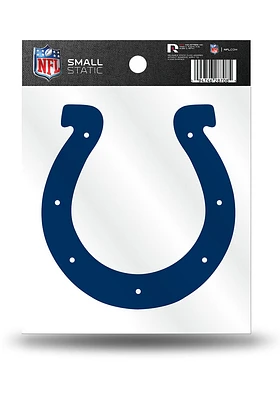 Indianapolis Colts Small Auto Static Cling Decal - Blue