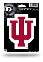 Indiana Hoosiers Medium Die Cut Auto Decal - Red