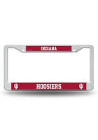 Indiana Hoosiers Plastic License Plate Frame - Red