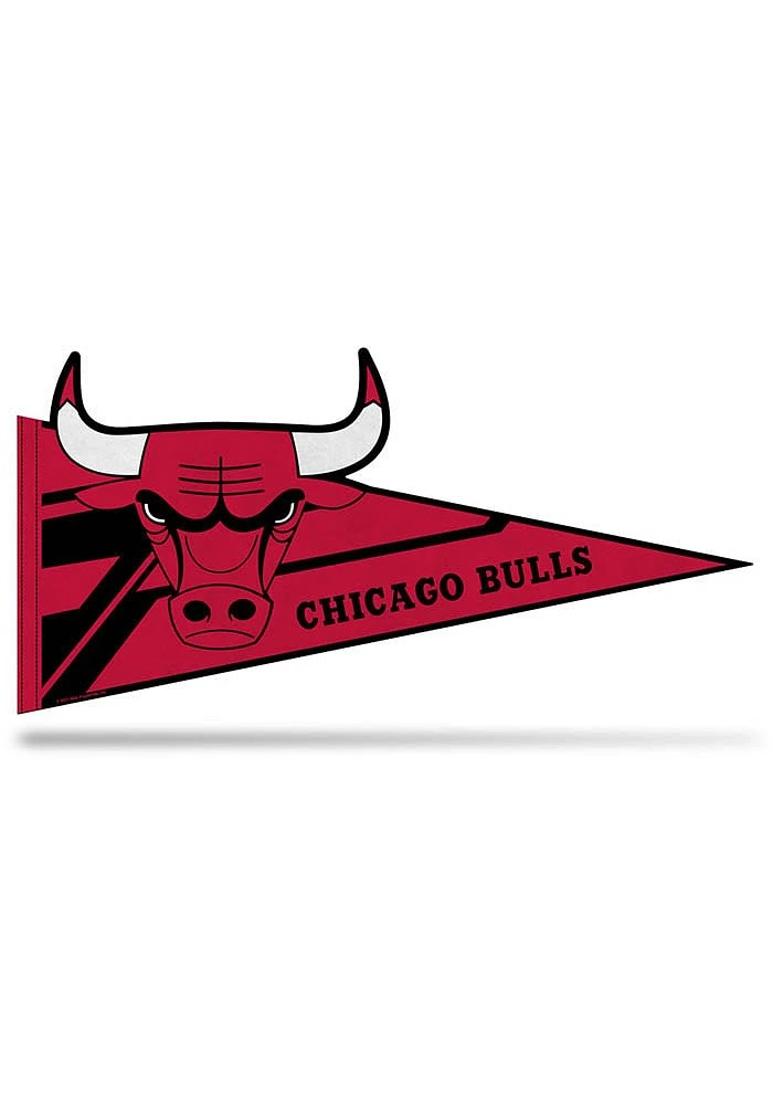 Chicago Bulls NBA Logo Pennant Pennant - Red