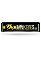 Iowa Hawkeyes Metal Street Sign