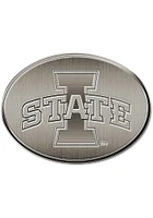 Iowa State Cyclones Metal Car Emblem - Red