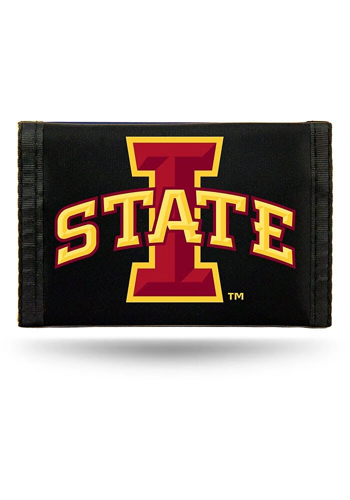 Iowa State Cyclones Nylon Mens Trifold Wallet