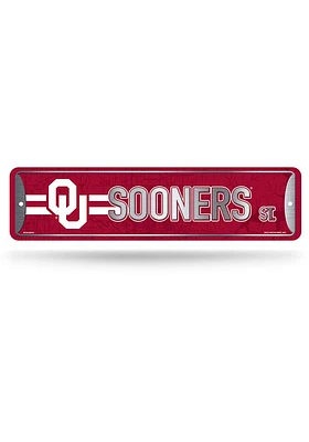 Oklahoma Sooners Metal Sign