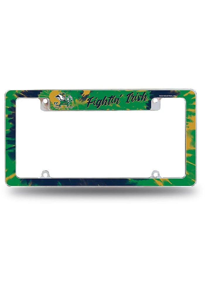 Notre Dame Fighting Irish All Over Chrome License Frame